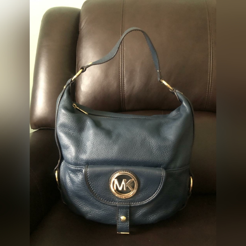 Michael Kors | Navy Fulton | Shoulder Bag